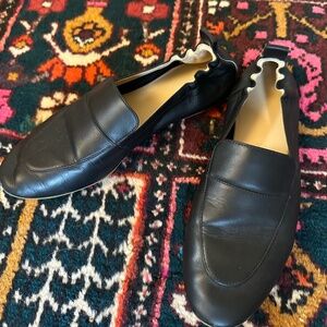 Everlane Leather Day Loafer Black 8